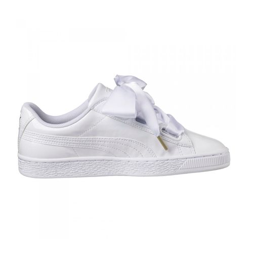 puma heart mujer naranja