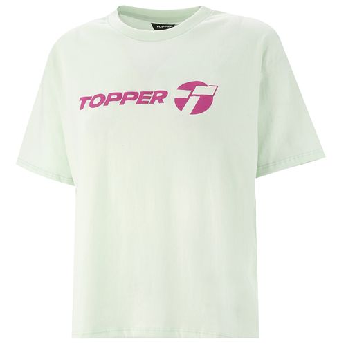 REMERA TOPPER GTW LOOSE BRAND TEE 164498 MUJER REMERA TOPPER GTW LOOSE BRAND TEE 16449850M